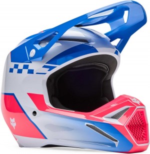 CAPACETE V1 COLLECT YTH BLU/PINK