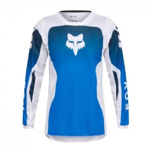 CAMISOLA FOX 180 SHIELD BLUE YTH