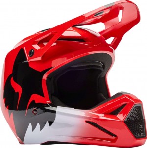 CAPACETE V1 SHIELD RED YTH